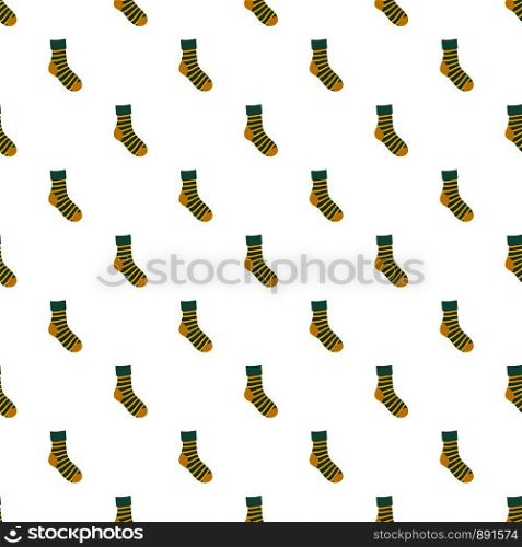 Striped sock pattern seamless vector repeat for any web design. Striped sock pattern seamless vector