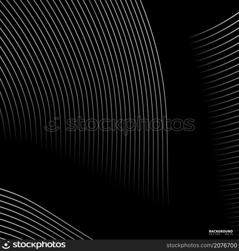 Striped texture, Abstract warped Diagonal Striped Background, wave lines texture. Brand new style for your business design, vector template for your ideas