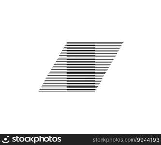 Striped texture, Abstract warped Diagonal Striped Background, wave lines texture. 