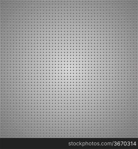 Structured gray metallic perforated sheet