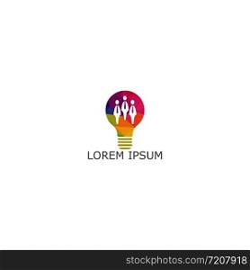 Student logo design education logo vector image