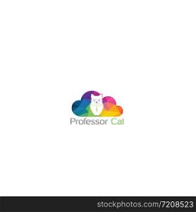 Student logo design education logo vector image