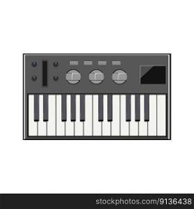 studio synthesizer audio cartoon. studio synthesizer audio sign. isolated symbol vector illustration. studio synthesizer audio cartoon vector illustration