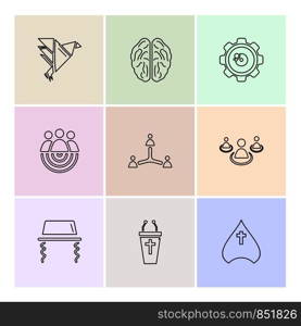 study , calculator, video , user , networking , religion , paint , art , directory , folder , globe, cross , church , christan , icon, vector, design, flat, collection, style, creative, icons