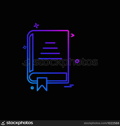 Study icon design vector