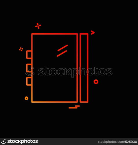 Study icon design vector