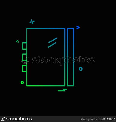 Study icon design vector