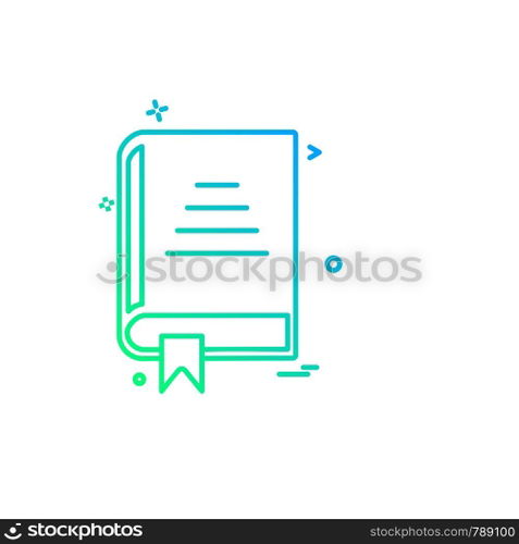Study icon design vector