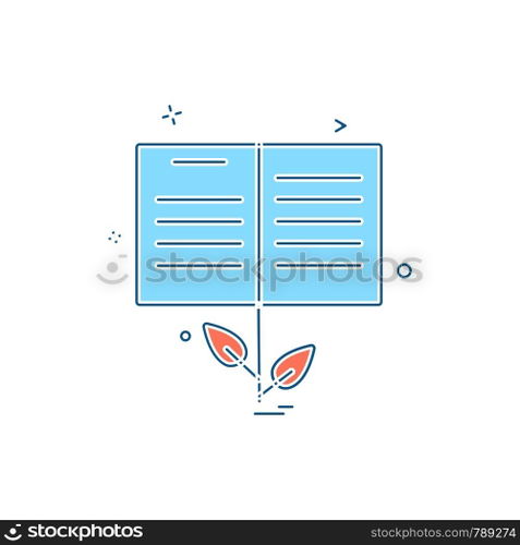 Study icon design vector