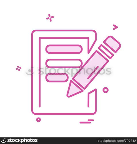 Study icon design vector