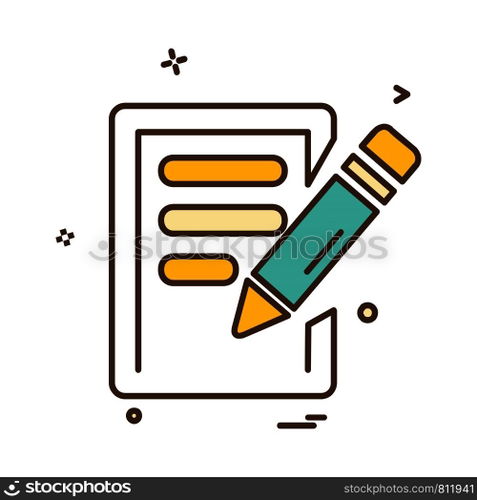 Study icon design vector 