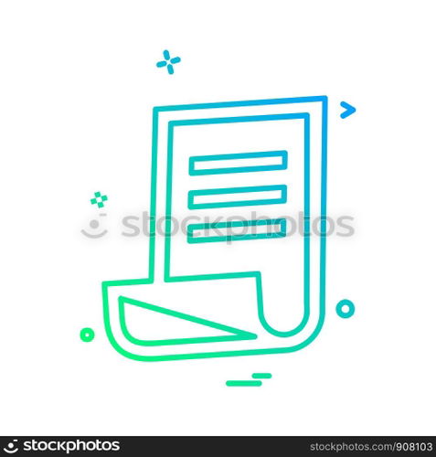 Study icon design vector