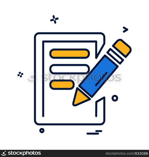 Study icon design vector 