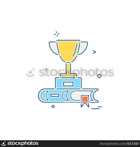 Study icon design vector