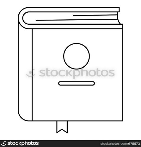Study icon. Outline illustration of study vector icon for web. Study icon, outline style.