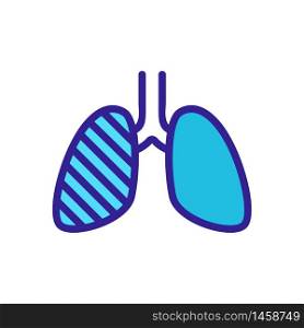 study of microbacterium tuberculosis icon vector. study of microbacterium tuberculosis sign. color symbol illustration. study of microbacterium tuberculosis icon vector outline illustration
