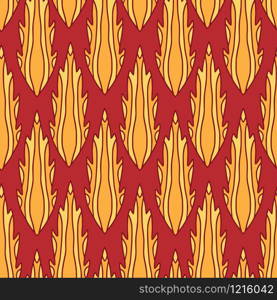 Stylised fire lights pattern in red and yellow colors. Stylised fire lights pattern in red and yellow colors.