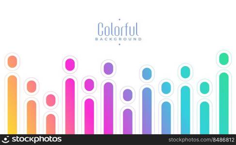 stylish colors stripes abstract background