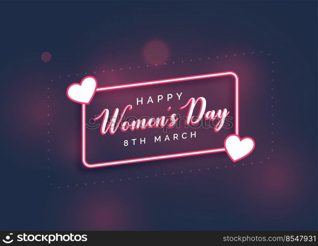 stylish happy women’s day lovely background