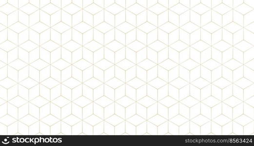 stylish hexagonal line pattern background