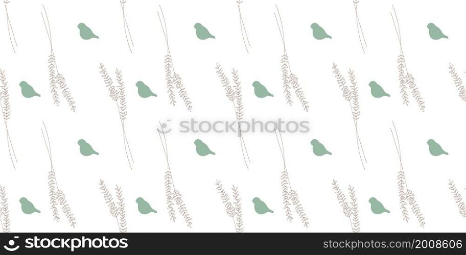 Stylish pattern with birds and cages in Victorian style. Birds of Paradise. Golden branches drawing. A modern pattern for wallcoverings, fabrics and textiles.. Stylish pattern with birds and cages in Victorian style. Birds of Paradise. Golden branches drawing. A modern pattern for wallcoverings, fabrics and textiles