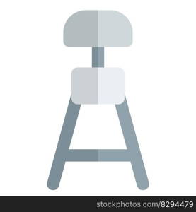 Stylish seating for decoration, bar stool.