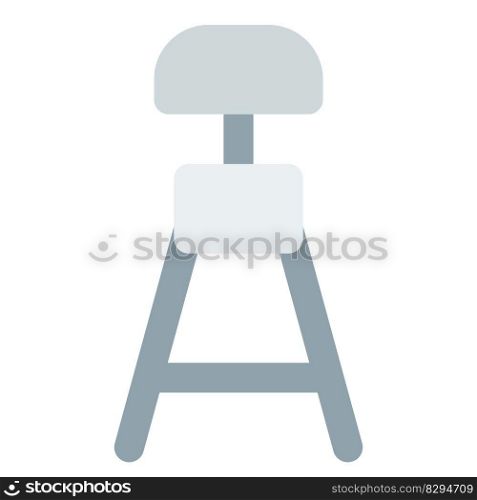 Stylish seating for decoration, bar stool.