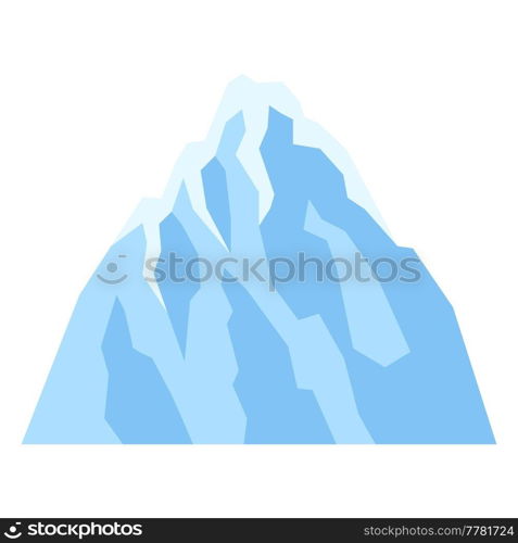 Stylized image of mountain. Natural scene illustration. Abstract style.. Stylized image of mountain. Natural illustration. Abstract style.