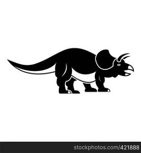 Styracosaurus icon. Simple illustration of styracosaurus vector icon for web. Styracosaurus icon, simple style