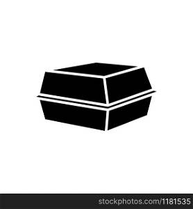 Styrofoam box lunch icon