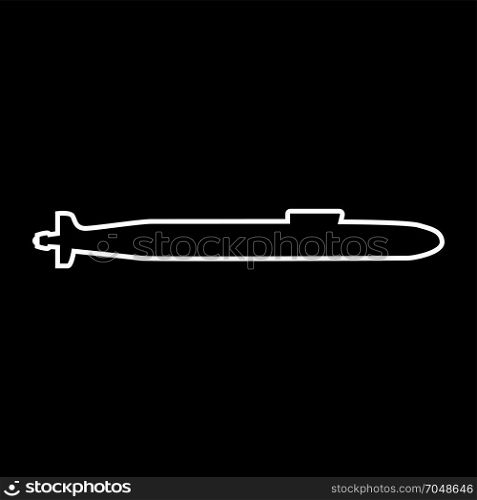 Submarine icon .
