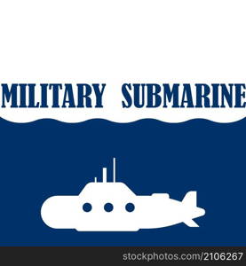 submarine icon vector illustration design