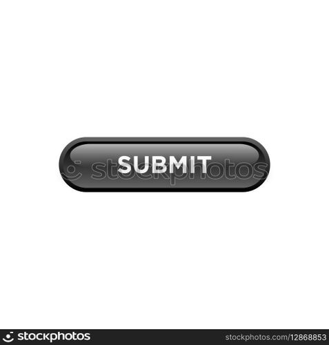 submit button website vector template