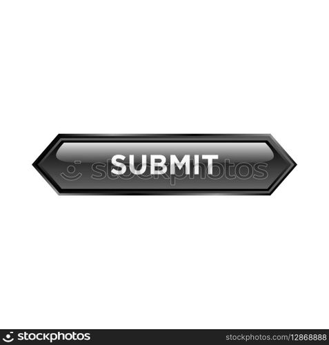submit button website vector template