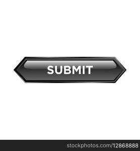 submit button website vector template
