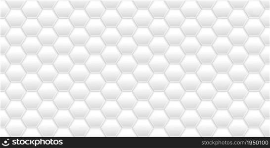 Subway tile pattern. Metro white hexagon ceramic bricks background. Vector realistic illustration. Subway tile pattern. Metro white hexagon ceramic bricks background. Vector realistic illustration.