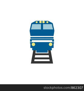 subway train icon. Logo element illustration. subway train symbol design. colored collection. subway train concept. Can be used in web and mobile