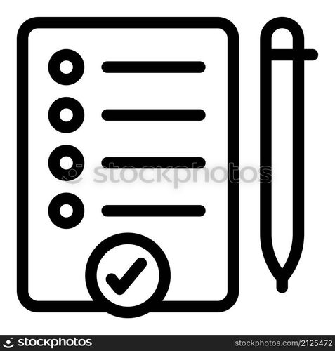 Success clipboard icon outline vector. Office leadership. Work job. Success clipboard icon outline vector. Office leadership