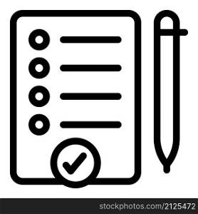 Success clipboard icon outline vector. Office leadership. Work job. Success clipboard icon outline vector. Office leadership