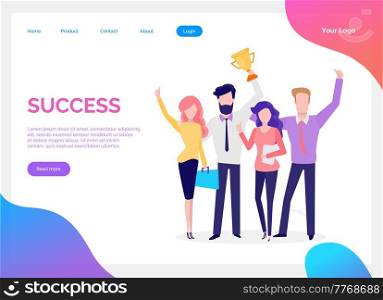Success hands up. Winner vision, reaching the goal, business target. Successful teamwork strategy, consistency for team success winning plan. Celebrate successful project. Happy competition ch&ions. Success banner. Winner vision, reaching the goal, business target. Successful teamwork strategy