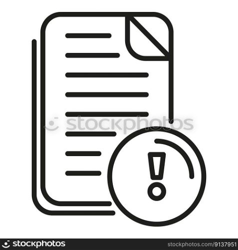 Success papers icon outline vector. Rush job. Courier delivery. Success papers icon outline vector. Rush job