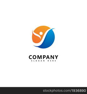 Success people logo icon vector template design