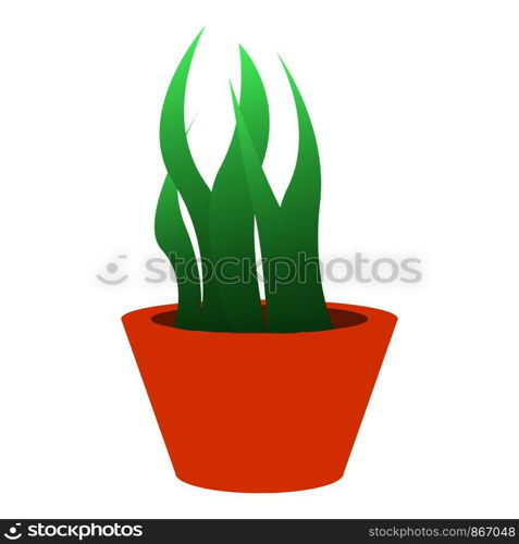 Succulent icon. Cartoon of succulent vector icon for web design isolated on white background. Succulent icon, cartoon style