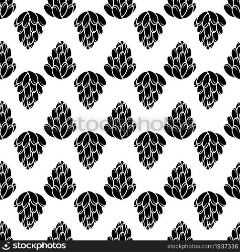 Succulent plant pattern seamless background texture repeat wallpaper geometric vector. Succulent plant pattern seamless vector