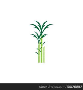 Sugar cane icon Vector Illustration design Logo template