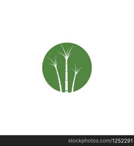 Sugar cane Logo Template vector symbol nature