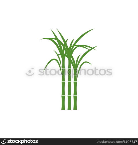 Sugar cane Logo Template vector symbol nature