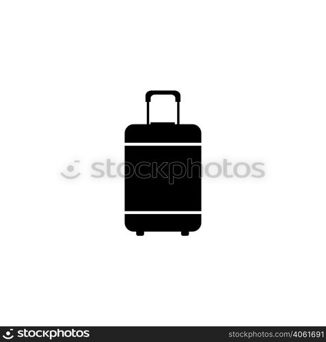 suitcase icon logo vector design template