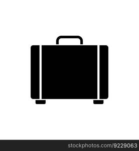 Suitcase icon vector design templates isolated on white background