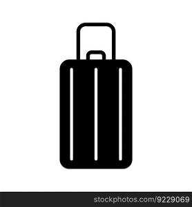 Suitcase icon vector design templates isolated on white background